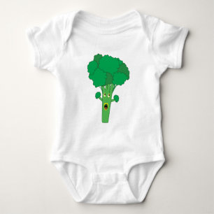 Body Para Bebê Broccoli Incrível