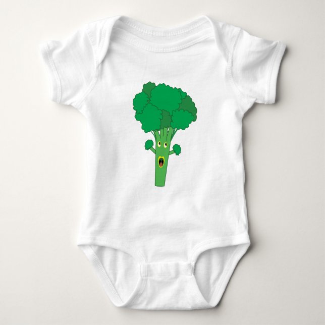 Body Para Bebê Broccoli Incrível (Frente)