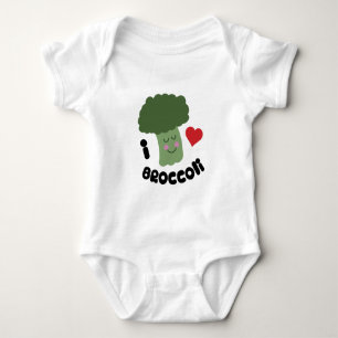 Body Para Bebê Brócolos do amor