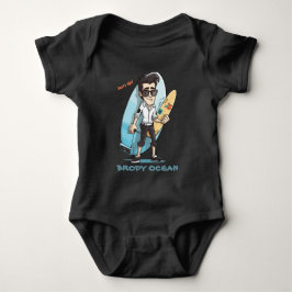 Body Para Bebê Brody Ocean Wavecrest