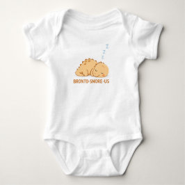 Body Para Bebê Bronto snore us Cute Dino Pun – Funny Kawaii Dinos