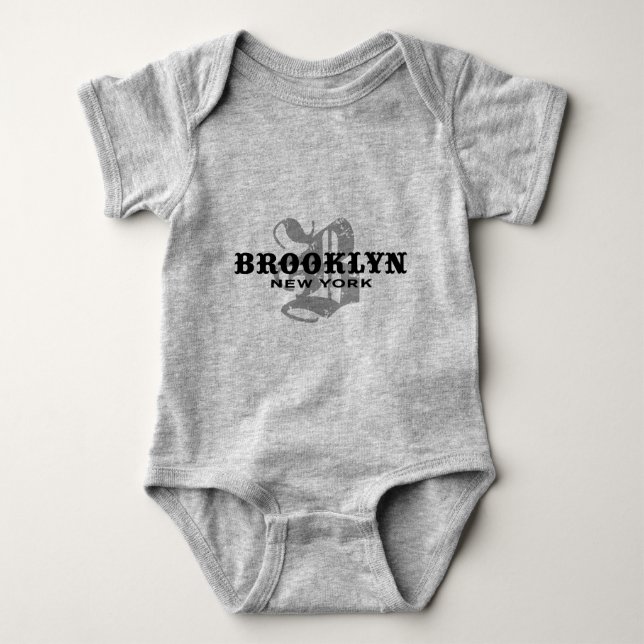 Body Para Bebê Brooklyn NY Baby Bodycase (Frente)