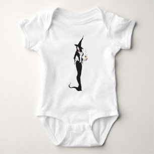 Body Para Bebê bruxa vampira de halloween
