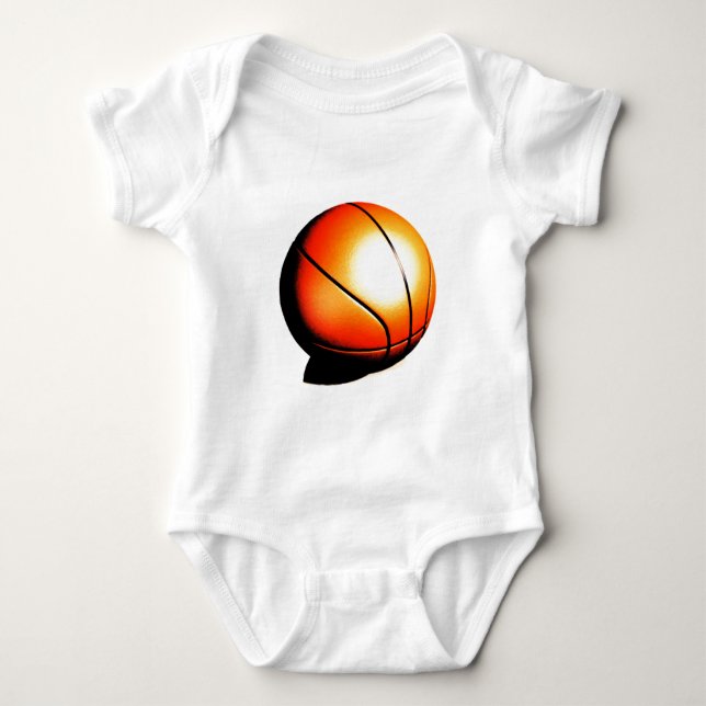 Body Para Bebê Bsketball (Frente)