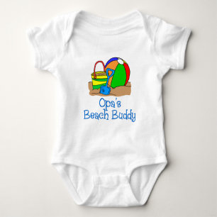 Body Para Bebê Buddy da praia de Opa