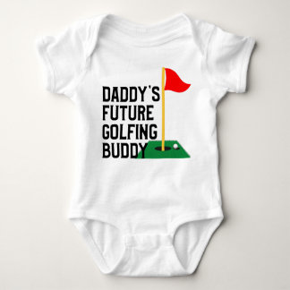 Body Para Bebê Buddy do Futuro Golfe do pai