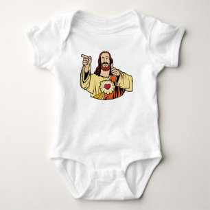 Body Para Bebê Buddy Jesus Baby One-Piece