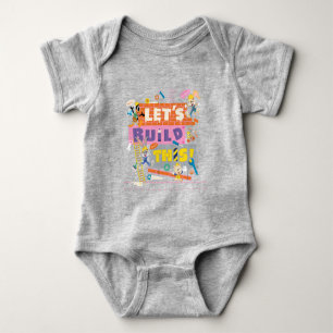 Body Para Bebê BUGS BUNNY BUILDERS™ "Vamos Construir Isto" Obra