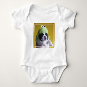 Body Para Bebê Buldogue Francês