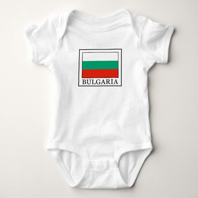 Body Para Bebê Bulgária (Frente)