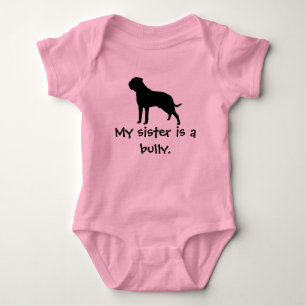 Body Para Bebê Bully Sister Creeper