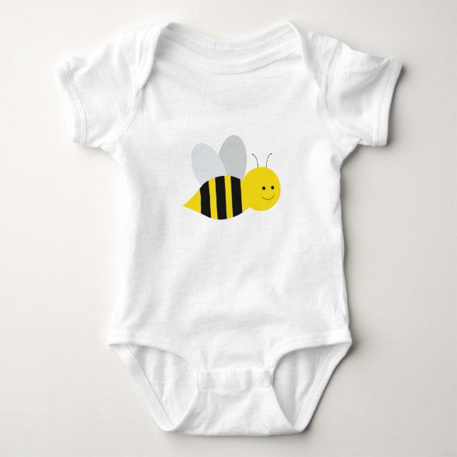 Body Para Bebê Bumble a abelha (Frente)