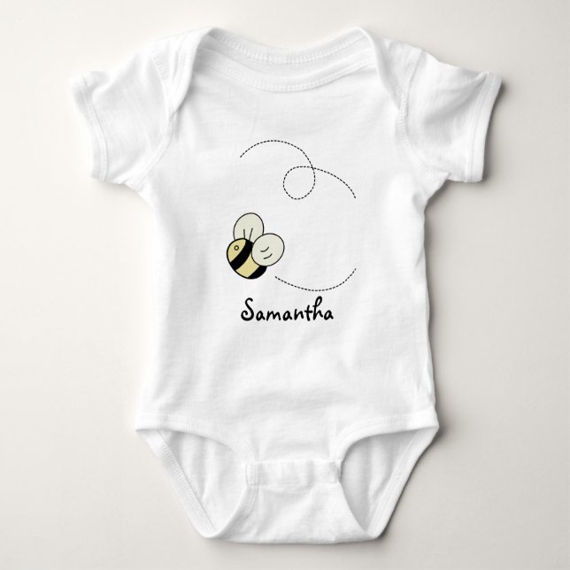 Body Para Bebê Bumble Bee Creeper (Frente)