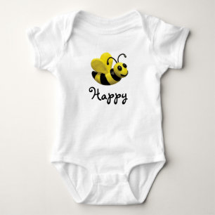 Body Para Bebê Bumble o chá de fraldas da abelha