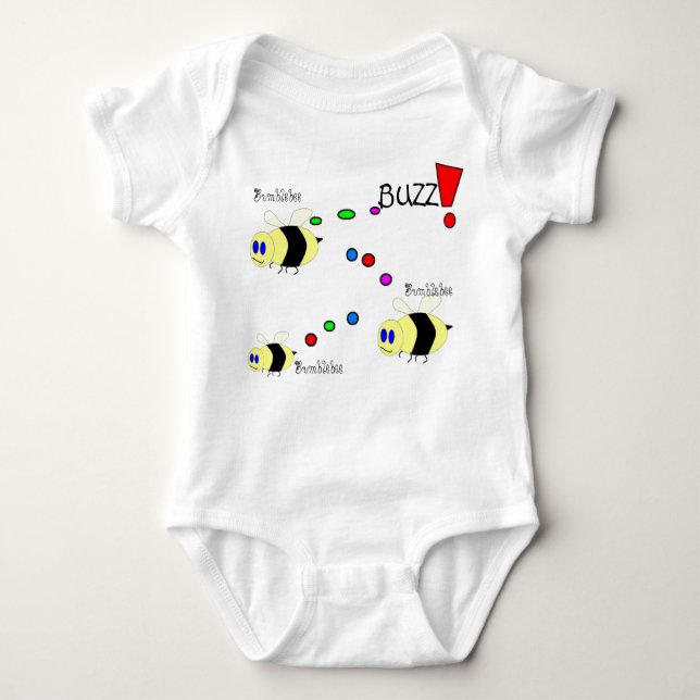 Body Para Bebê Bumblebeez (Frente)