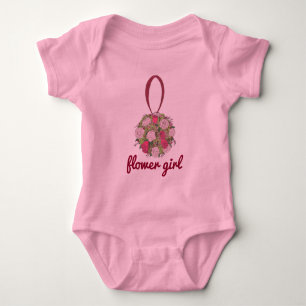 Body Para Bebê Buquê de Casamento Rosa Rosa Rosa Rosa Rosa Rosa,