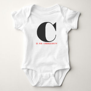 Body Para Bebê C é para cibersegurança