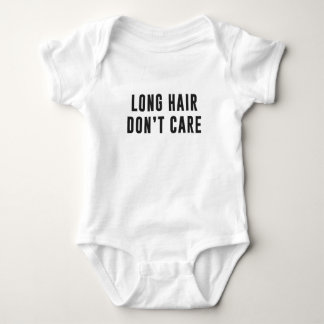 Body Para Bebê Cabelo longo. Não se importe