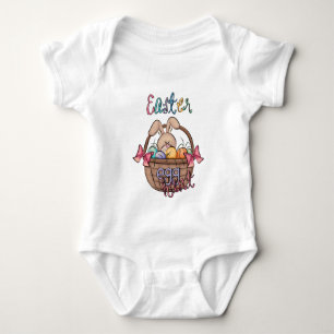 Body Para Bebê Caça ao Ovo de Páscoa 2012