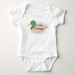 Body Para Bebê Caça ao Pato-real Futuro Caçador de Patos