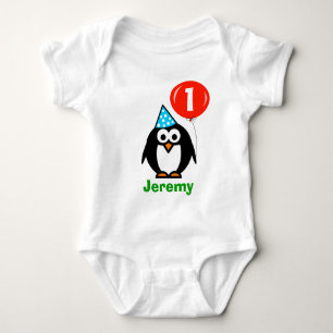 Body Para Bebê Caçador de primeiros aniversarios do bebê pingui