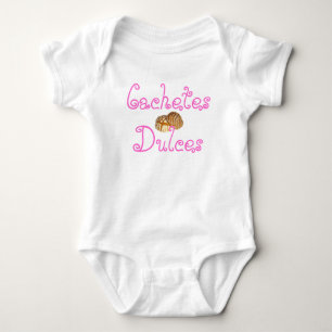 Body Para Bebê Cachetes Dulces (mordentes doces - bandeja Dulce)