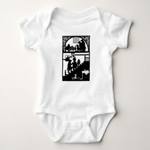 Body Para Bebê Cachinhos dourados e os 3 Ursos