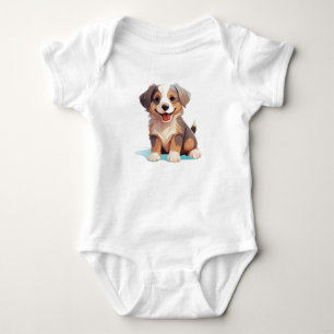 Body Para Bebê Cachorro Cachorro, Cachorro, Animais De Criação