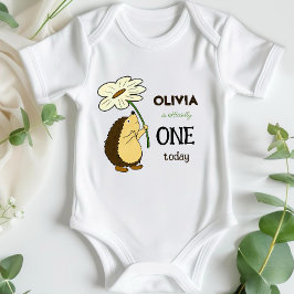 Body Para Bebê Cachorro com flor