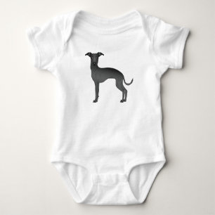 Body Para Bebê Cachorro de desenho animado fofo galgo italiano pr