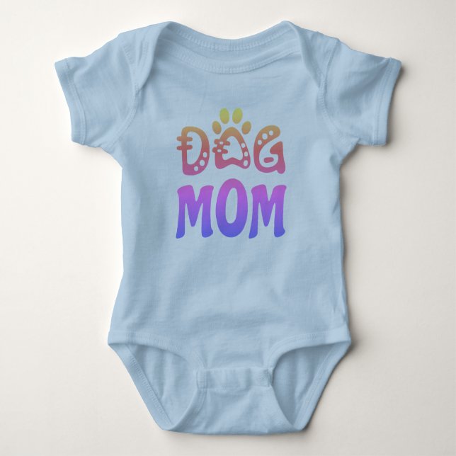 Body Para Bebê Cachorro Mãe (Frente)