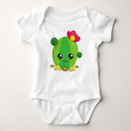 Body Para Bebê Cactus Bonitos, Kawaii Cactus, Cactus Verde, Flore