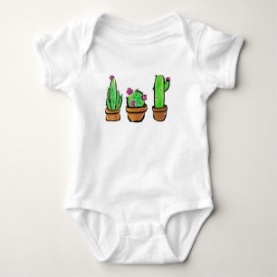 Body Para Bebê Cactus cactos succultos