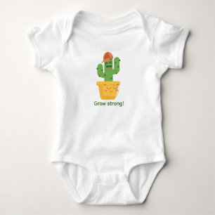 Body Para Bebê Cactus son e mamãe plantam