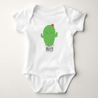 Body Para Bebê Cactus Succult Unisex Baby Bodydress