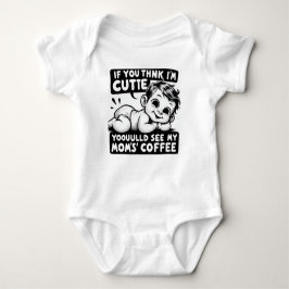 Body Para Bebê Café da Mãe