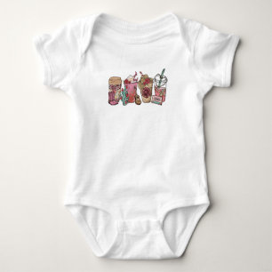 Body Para Bebê Café Lover Western Cowboy Theme Baby