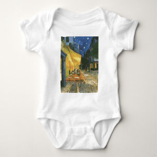 Body Para Bebê Cafe Terrace - Vincent van Gogh