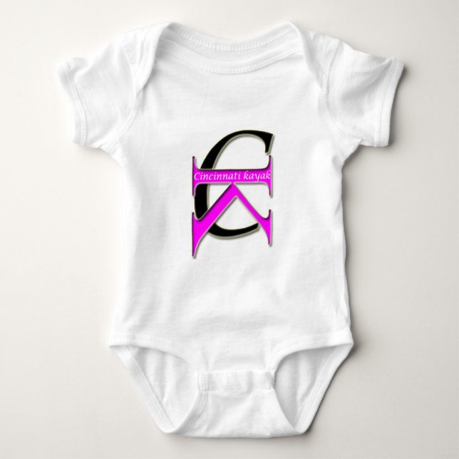 Body Para Bebê Caiaque de Cincinnati - bebê - logotipo (Frente)