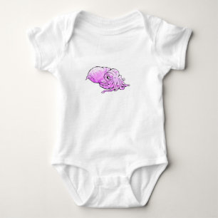 Body Para Bebê calamar grande