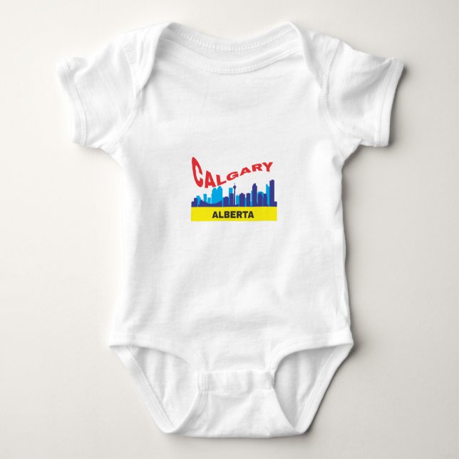 Body Para Bebê Calgary (Frente)