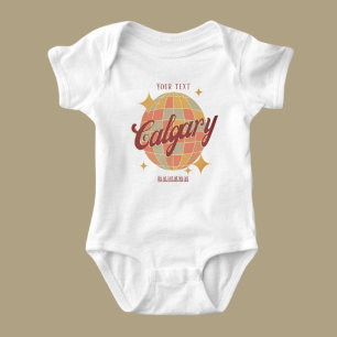 Body Para Bebê Calgary City Canada Presente para recém-nascidos