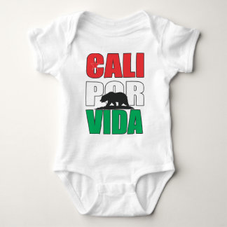 Body Para Bebê Cali Por Vida! (Califórnia para a vida!)