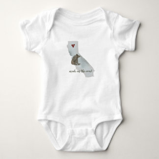 Body Para Bebê California Urso | Bodysuit para Bebê