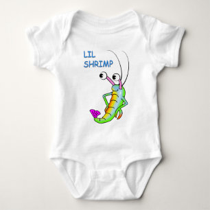 Body Para Bebê camarão do lil