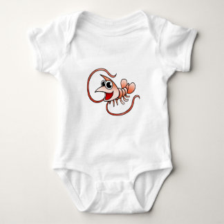 Body Para Bebê Camarão dos desenhos animados