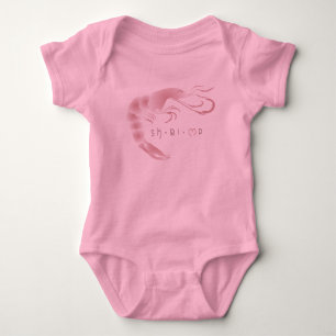 Body Para Bebê camarão pequeno
