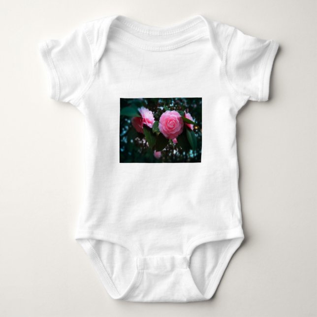 Body Para Bebê Camelias (Frente)