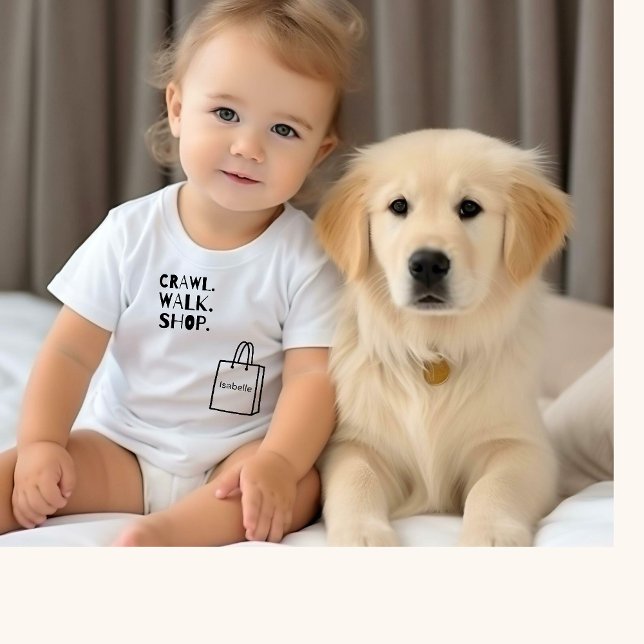 Body Para Bebê Caminhada de gatinhas Loja Bodysuit personalizado  (couldn't be cuter!)