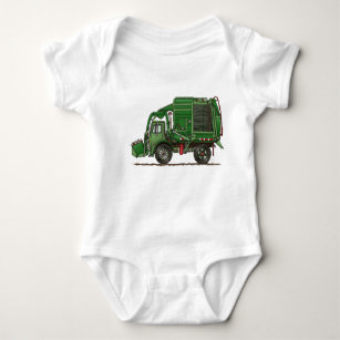 Body Para Bebê Caminhão de lixo bonito do caminhão de lixo